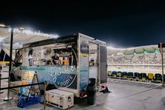 The Feel Good Foodie Truck at Football Game